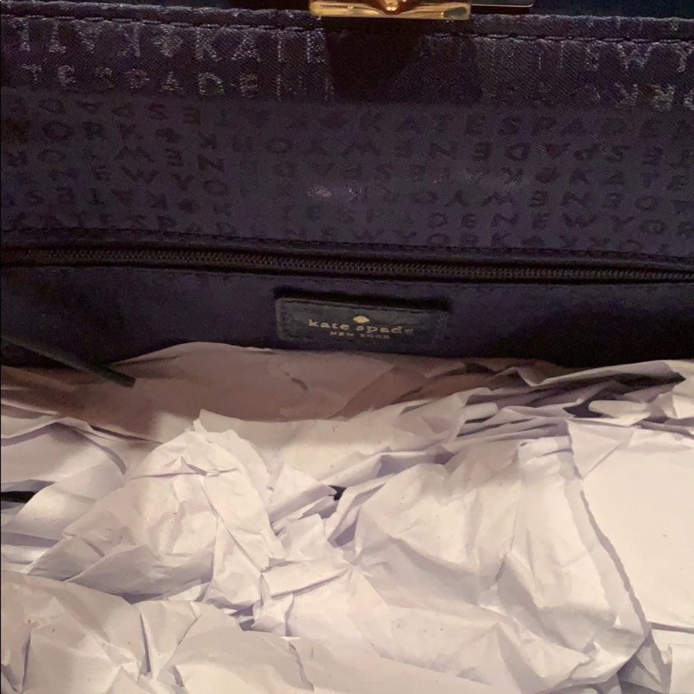 Kate spade Knightsbridge Constance petro blue handbag NWT HOST PICK🌸 - Picture 7 of 9